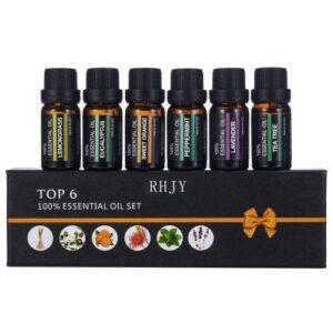 RHJY Top 6 100% Essential Oil Set - 6pcs