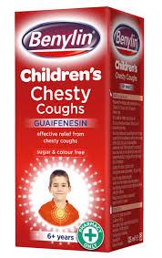 Benylin Children's Chesty Cough Syrup Non-Drowsy 6-12 Years 125 ml