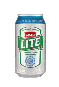 Castle Lager Beer Lite Can 33 cl x12