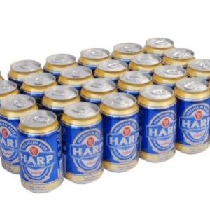 Harp Premium Beer Can 33 cl x24