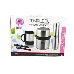 Sumo Stainless Steel Vacuum Flask Picnic Gift Set